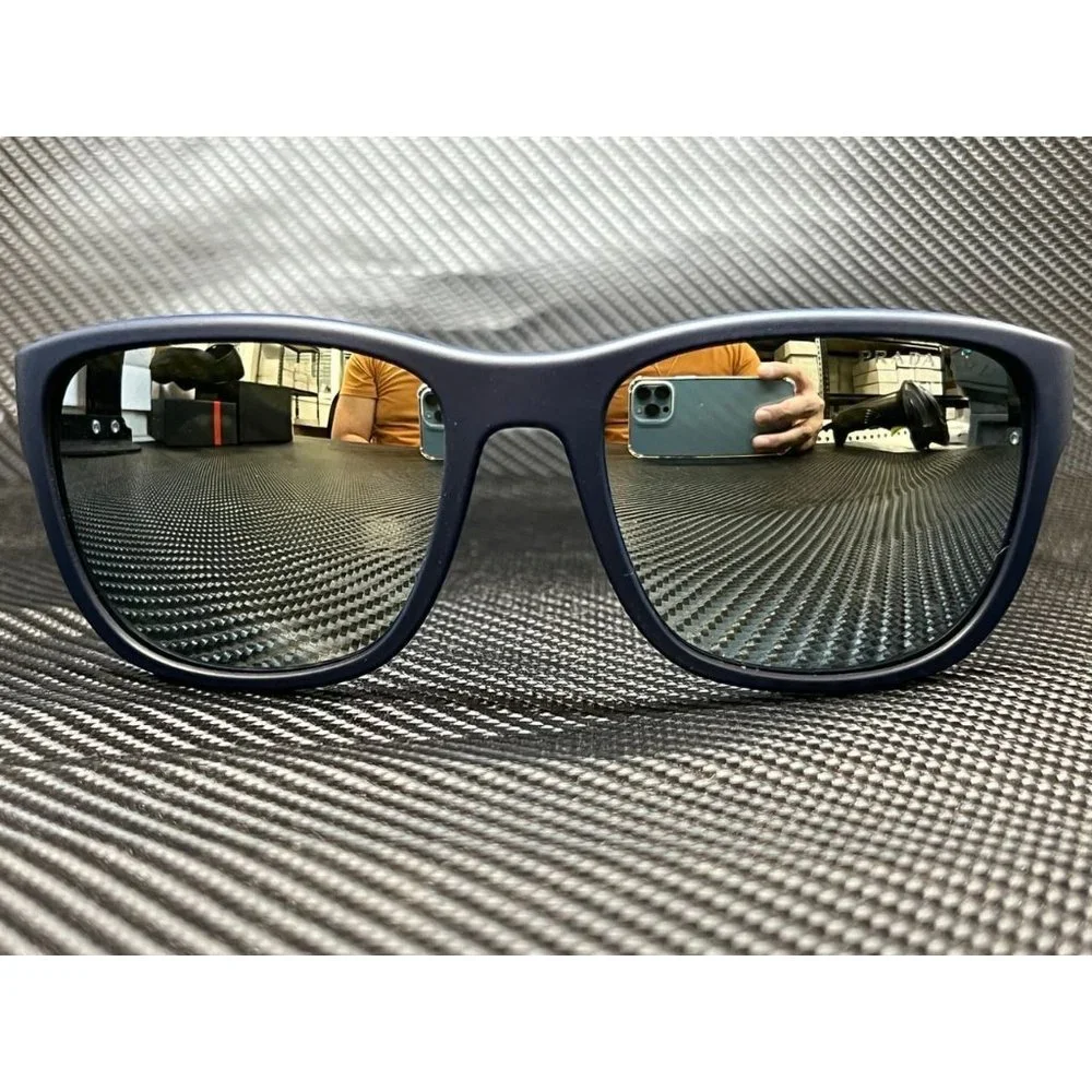 Prada Blue Rubber 59mm Men Sunglasses! New w/ box